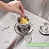 Whizmax Kitchen Sink for Single Bowl,Undermount Kitchen Sink Stainless Steel Sink 16 Gauge Kitchen Sinks with Accessories, Easy Drain - 3 of 4