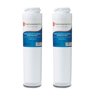 GE GSWF Comparable Refrigerator Water Filter (2pk): ReplacementBrand, GE® RPWFE™ Compatible, White, Plastic, Charcoal - 1 of 3