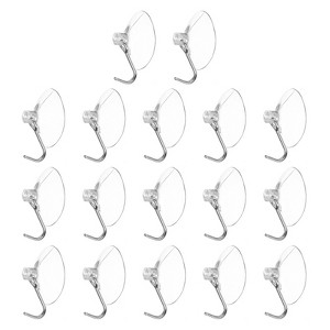 Unique Bargains Waterproof Reusable Window Wall Door Suction Cup Hooks and Hangers - 1 of 3