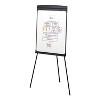 Quartet Magnetic Dry Erase Easel 27 x 35 White Surface Graphite Frame 67E - 3 of 4