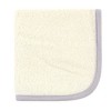 Hudson Baby Infant Boy Cotton Hooded Towel and Washcloth 2pc Set, Royal Safari, One Size - 2 of 3