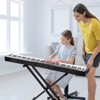 VEVOR 88 Key Digital Piano Keyboard, Semi Weighted Keys, Full Size Electric Keyboard Piano Set with Adjustable Stand Built-In Speakers,Black - 2 of 4