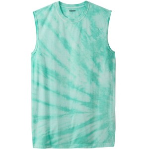 KingSize Men's Big & Tall Shrink-Less Lightweight Muscle T-Shirt - 1 of 4