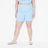 Women's High-Rise Interlock Bike Shorts - Wild Fable™ - 2 of 3