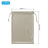 Unique Bargains Microfiber Soft Drawstring Ski Goggle Bags 7.1" x 10.6" 2 Pcs - 2 of 4