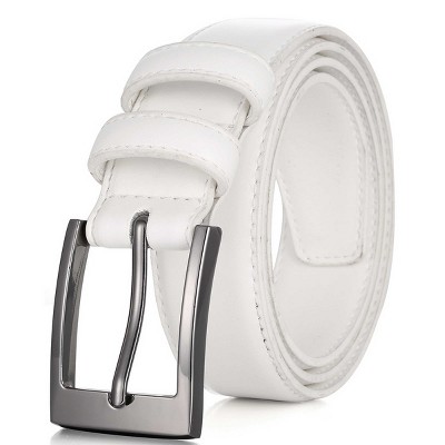 Mio Marino Men's Dual Loop Leather Belt