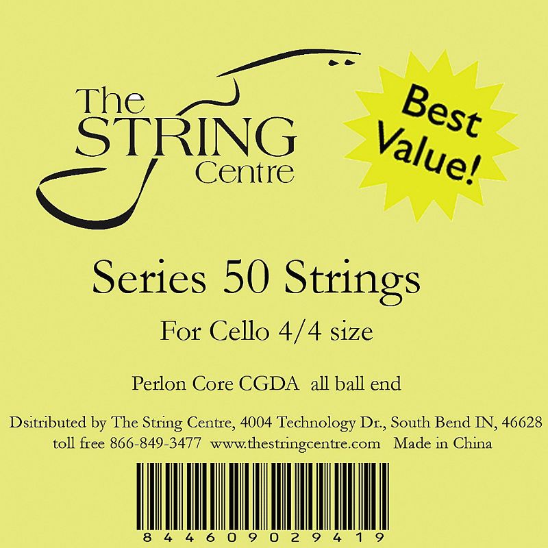 The String Centre Series 50 Cello String Set, 1 of 2