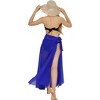 HAPPY BAY Women's Holiday Long Semi Sheer Sarong Swimwear Cover Up Summer Vacation Skirts Split Wrap Skirt Bikini Cover-Ups - 3 of 4