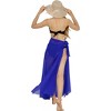 HAPPY BAY Women's Holiday Long Semi Sheer Sarong Swimwear Cover Up Summer Vacation Skirts Split Wrap Skirt Bikini Cover-Ups - image 3 of 4