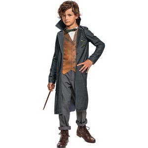 Disguise Boys' Deluxe Fantastic Beasts and Where to Find Them Newt Scamander Costume - 1 of 3
