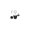 SaharaCase Hang Case for Apple AirTag Black (AT00005) - 3 of 4