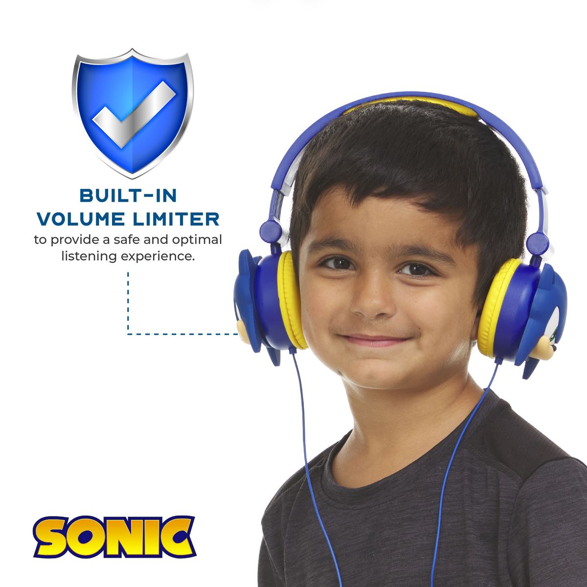 Sonic the Hedgehog Molded Headphones for kids - thumbnail 3