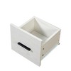 Vynxaria 79-Inch Modern Bookcase: Stylish Storage with Customizable Pegboard Design - 4 of 4