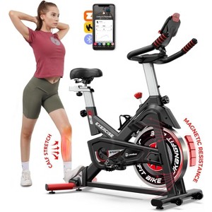 Pooboo Magnetic/Brake Pad Exercise Bike Stationary Bikes for home use - 1 of 4