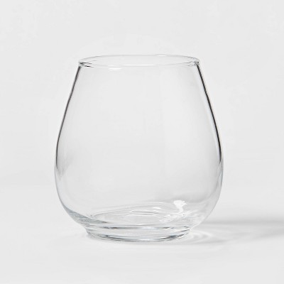 Photo 1 of 16oz Stackable Stemless Wine Glass - 5Ct