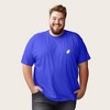 Dalix Ghost Embroidered Soft Cotton Short Sleeve T Shirt Mens - 4 of 4