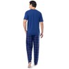 Fruit of the Loom Men’s Fleece Sleep Pant Set, 2-Piece Shirt and Pants - 2 of 4