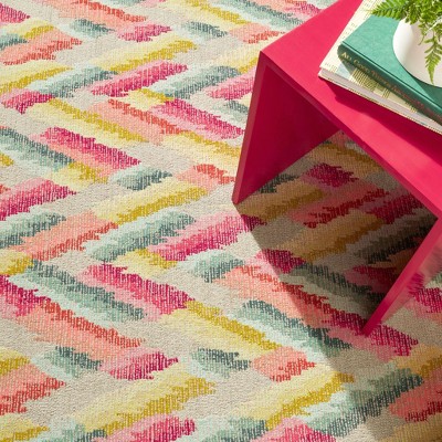 Azura 8' x 10' Multicolor Hand-Tufted Wool Rug