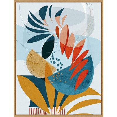 Amanti Art Tropical Planted by Ishita Banerjee Canvas Wall Art Print Framed 18 x 24-in.