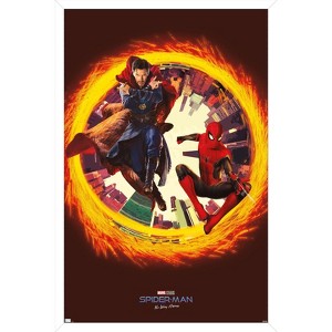 Trends International Marvel Spider-Man: No Way Home - Sling Ring Framed Wall Poster Prints - 1 of 4