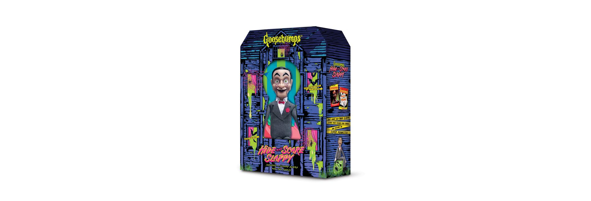 Hide and Scare Slappy - (Goosebumps) by  Scholastic (Mixed Media Product)