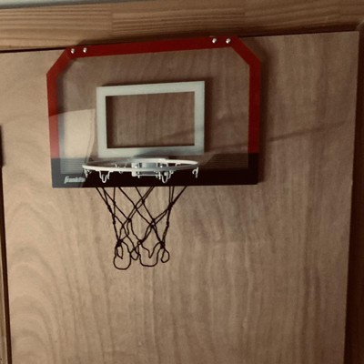 Franklin Sports Wall Mounted Mini Basketball Hoop - Pro Hoops Indoor Mini  Hoop with Mini Basketball - Slam Dunk Approved Shatter Resistant Backboard  