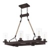 Livex Lighting Metuchen 6 - Light Chandelier in  Bronze - 2 of 4
