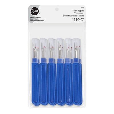 Dritz 12ct Seam Rippers: Sewing Tools for Seam Removal, 8.8" Length, 4.8" Width, Pack of 12