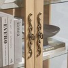 Dolonm 51.58 in. H Curio Cabinet, Glass Display Cabinet, Wine Cabinet with LED Lights, 2 Doors & Adjustable Shelves - 3 of 4