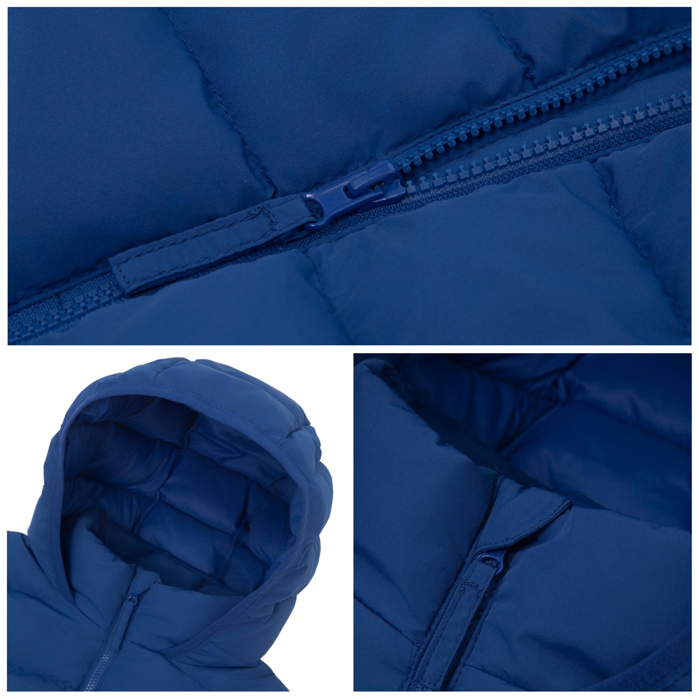 Куртка Rokka&Rolla Stand Up Collar Light Puffer Jacket-Blue для мальчиков, цвет: Синий — фото 8