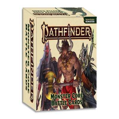 Pathfinder Monster Core Battle Cards (P2) - by  Paizo Publishing (Hardcover)