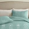 Inhand Microfiber Quilt Bedding Set, Soft Lightweight Coverlet For All Season - 4 of 4