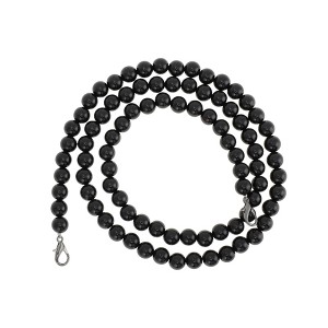 Unique Bargains Faux Pearl Handbag Strap Black 1 Pc - 1 of 4