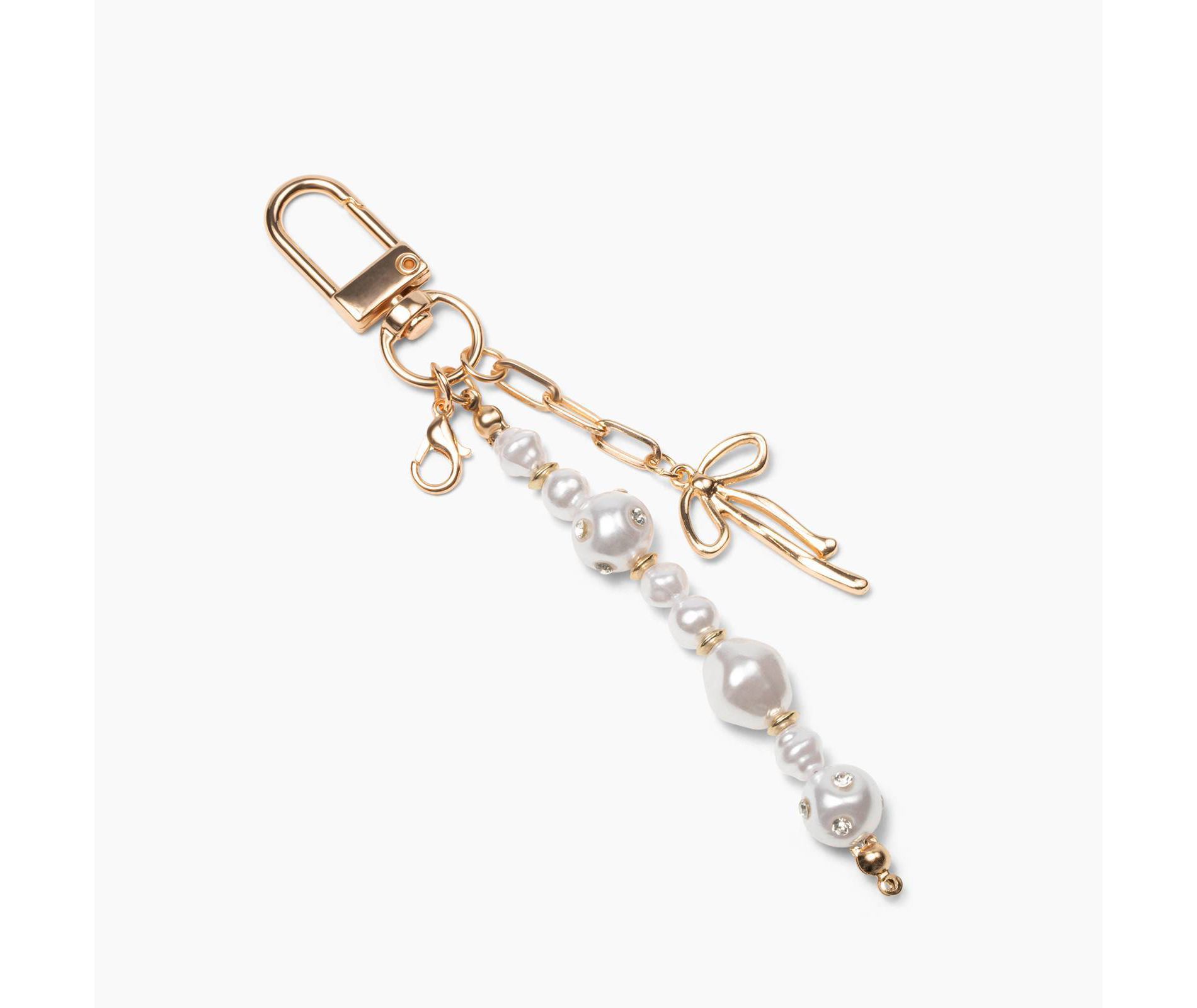 Studio Artifact Lip Charm Keychain Accessory - Pearl