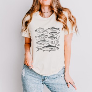 Simply Sage Market Vintage Fish Short Sleeve Tee - 1 of 4