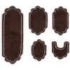 Allure Collection Cotton Tufted Bath Rug Set Set of 5 - Home Weavers - 2 of 4