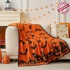 Snuggle Sac Ultra-Soft Halloween Throw Blanket, Seasonal Decorative Blanket 50*60" - 2 of 4
