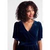 Moves Like A Dance Velvet Midi Dress - 3 of 3