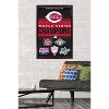 Trends International MLB Cincinnati Reds - Champions 23 Framed Wall Poster Prints - 2 of 4