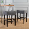Set of 2 Portman Backless Counter Height Barstools - Christopher Knight Home - 2 of 4