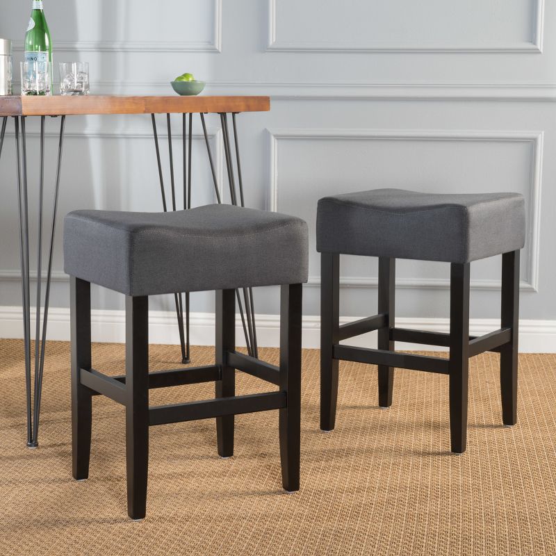 Set of 2 Portman Backless Counter Height Barstools - Christopher Knight Home, 3 of 7