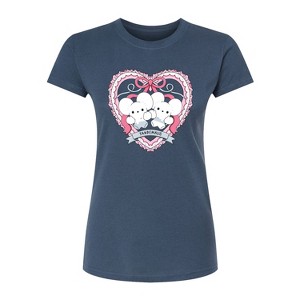 Women's - Pokémon - Tandemaus Coquette Fitted Graphic T-Shirt - 1 of 2