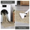 Modern Washable Area Rug, Soft Non-Slip Carpet for Living Room & Bedroom, Large Farmhouse Throw Rug, Non-Shedding, Stain Resistant (Multi) - 4 of 4