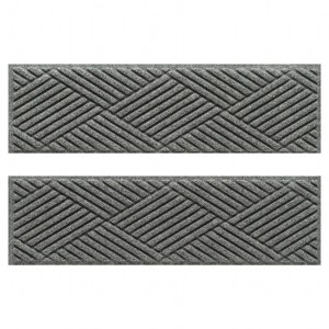 WaterHog 8.5"x30" Set of 4 Diamonds Indoor/Outdoor Stair Treads Door Mats - 1 of 4
