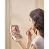 ANAH Collection - Travel Jewelry Case, Small Jewelry Box Organizer with Mirror, Portable, Zippers, Gift Idea - 3 of 4