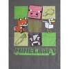 Minecraft Block Farm Animals Youth Dark Heather Graphic Tee - image 2 of 2