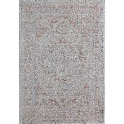 Rugs America Romeo Jl10d White Blush Abstract Vintage White Area Rug ...