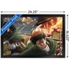 Trends International Attack on Titan: Season 2 - Trio Framed Wall Poster Prints - 3 of 4