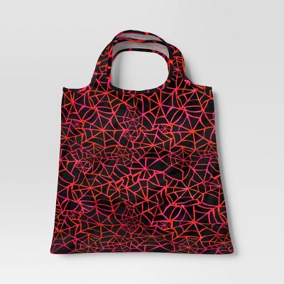 Image of Kids' 16" Trick or Treat Reusable Halloween Bag Web Pink - Hyde & EEK! Boutique™