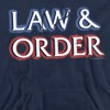 Law And Order Logo Adult Pull-Over Hoodie - 2 of 4